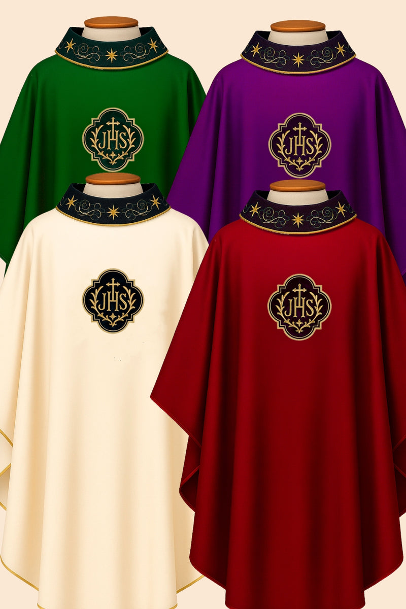 Conjunto de casulas JHS